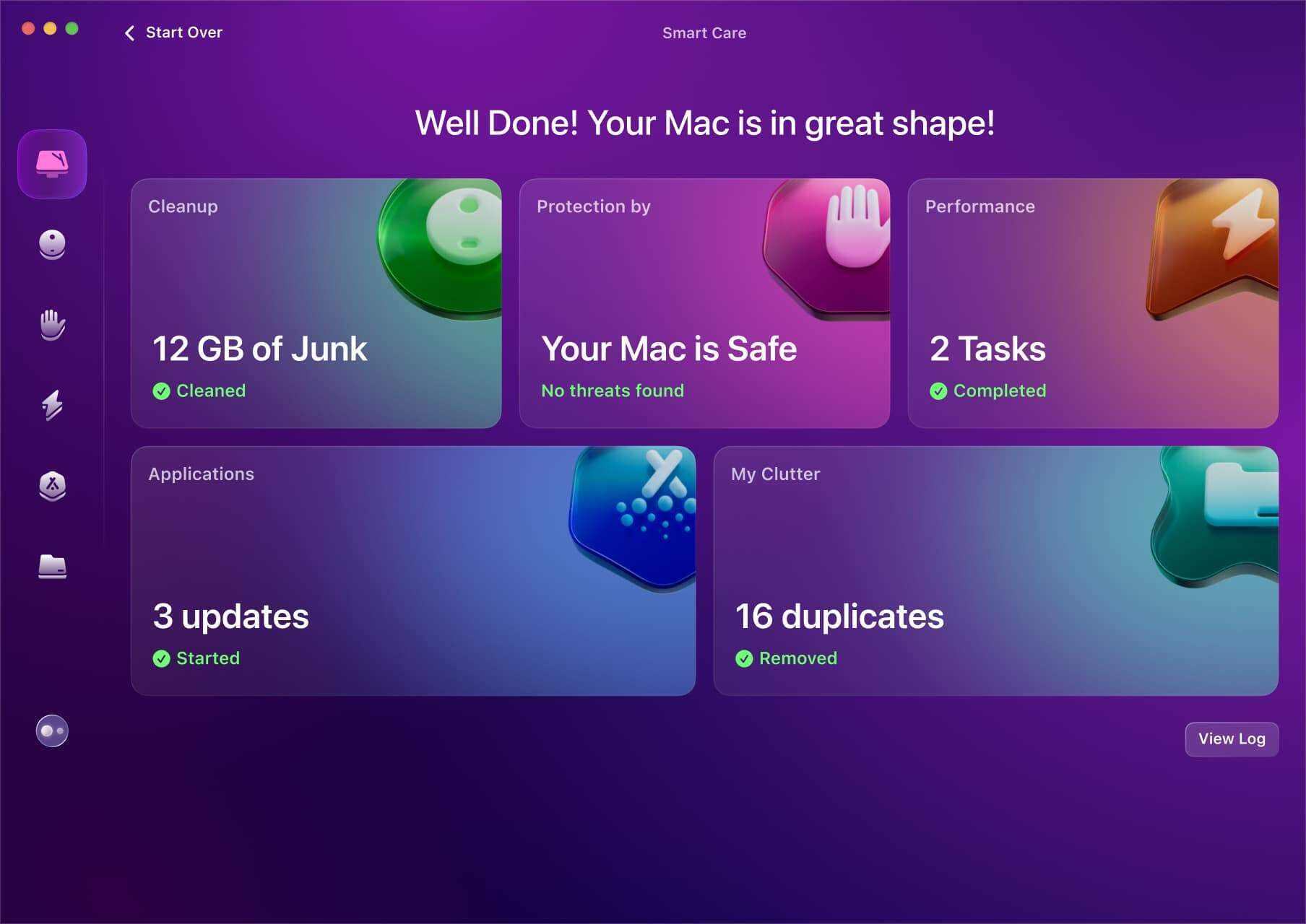 CleanMyMac X清理扫描