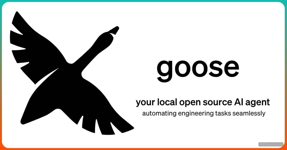 Goose AI agent desktop app interface