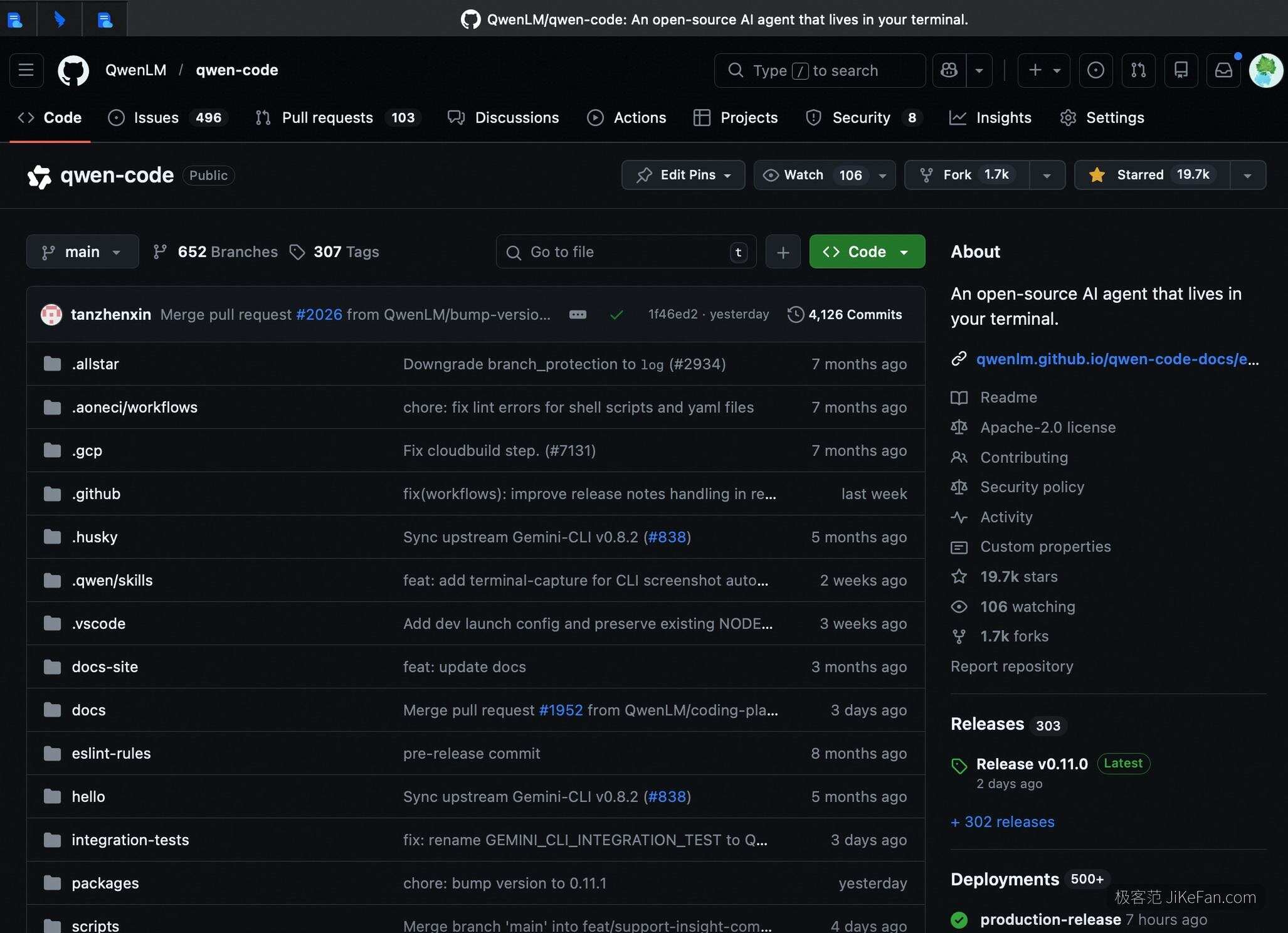 open source GitHub repository