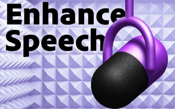 Adobe Podcast Enhance：浏览器里一键降噪增强，免费额度每天 1 小时
