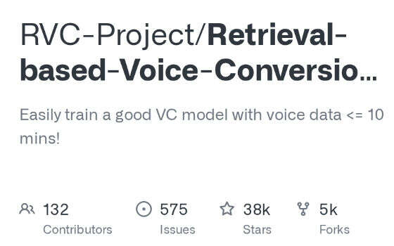 RVC：开源音色转换框架，10 分钟语音数据即可训练，端到端延迟 170 毫秒