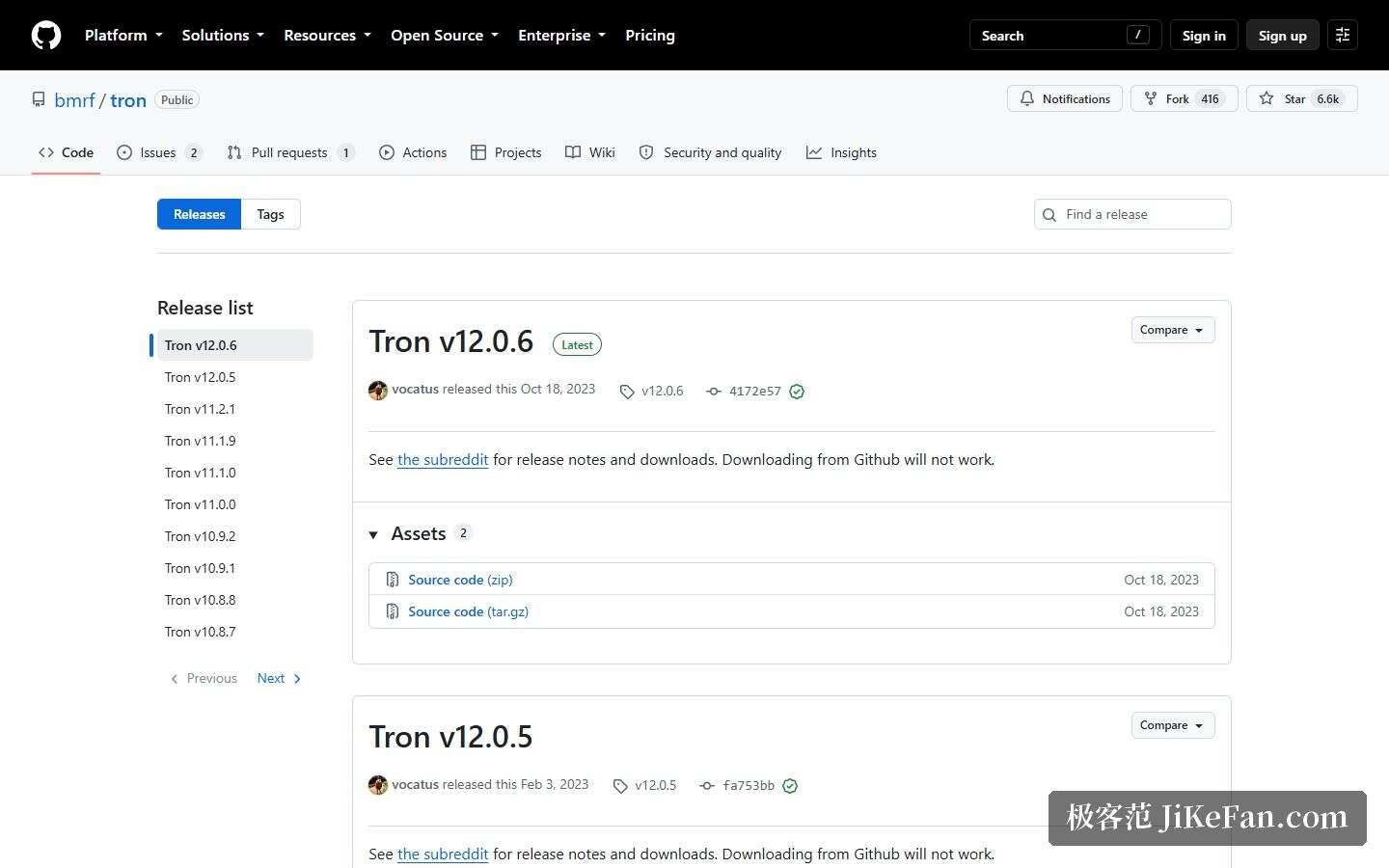 Tron Script 的 GitHub 发布页:最新版本与获取说明