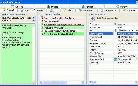 AnVir Task Manager 上手：启动项评分与进程深挖