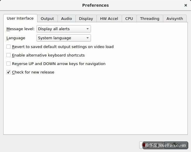 Avidemux 处理老格式素材