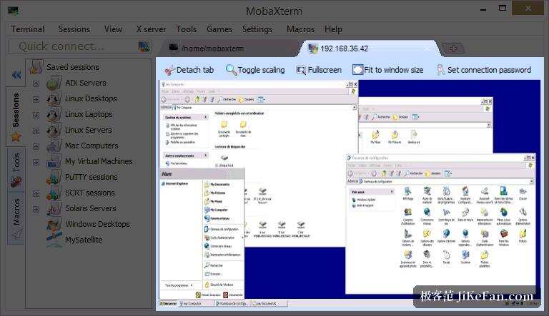 MobaXterm 网络会话