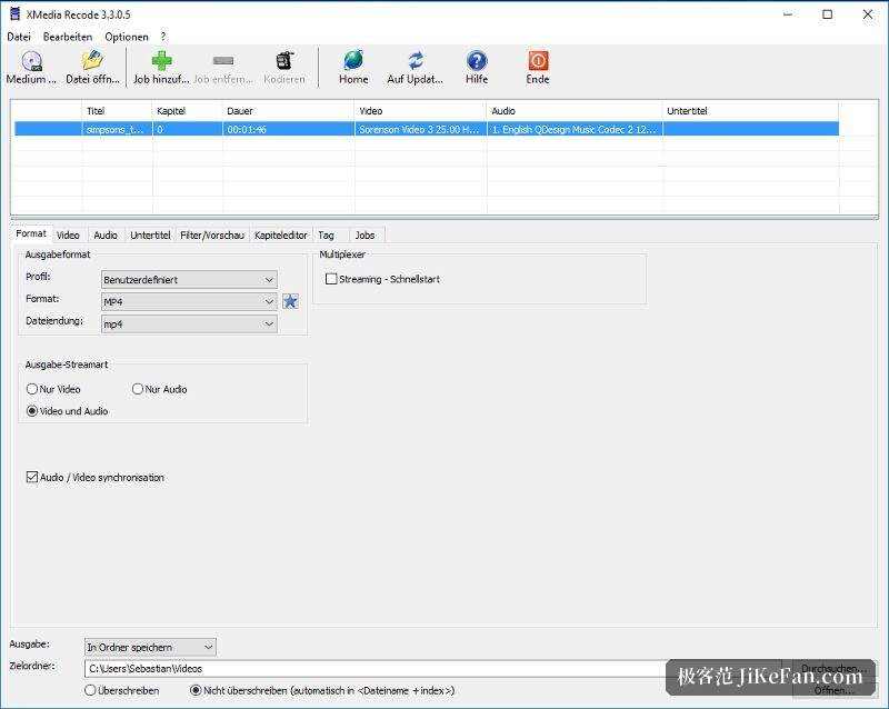 transcoding interface