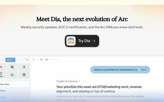 Arc 浏览器 1.152：Chromium 内核加 Vertical Tabs 的老牌颜值党