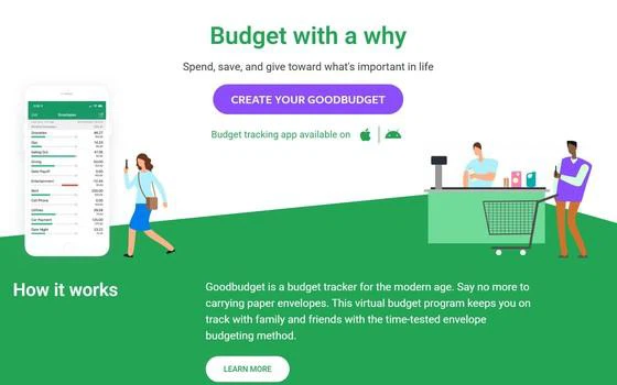 Goodbudget预算管理软件推荐家庭信封记账同步控支