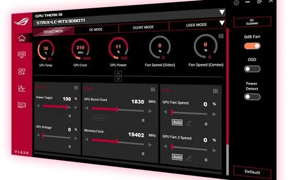GPU Tweak III 上手：超频、风扇曲线与游戏内监控