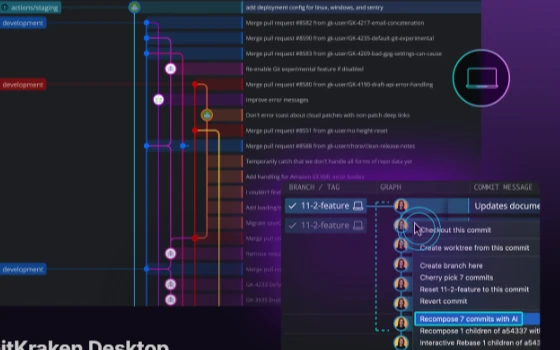GitKraken Desktop智能跨平台Git图形客户端推荐