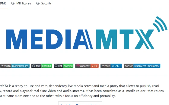 自建直播分发：MediaMTX 指南