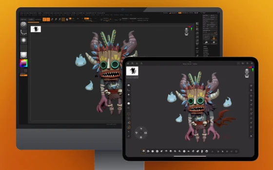 ZBrush专业数字雕刻与三维建模软件创意设计首选