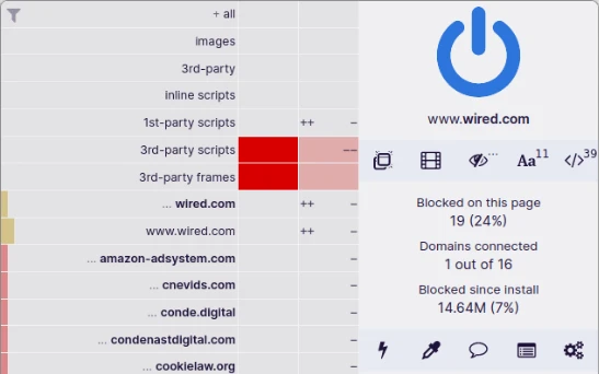 上网清爽感的第一功臣：uBlock Origin 开源过滤扩展