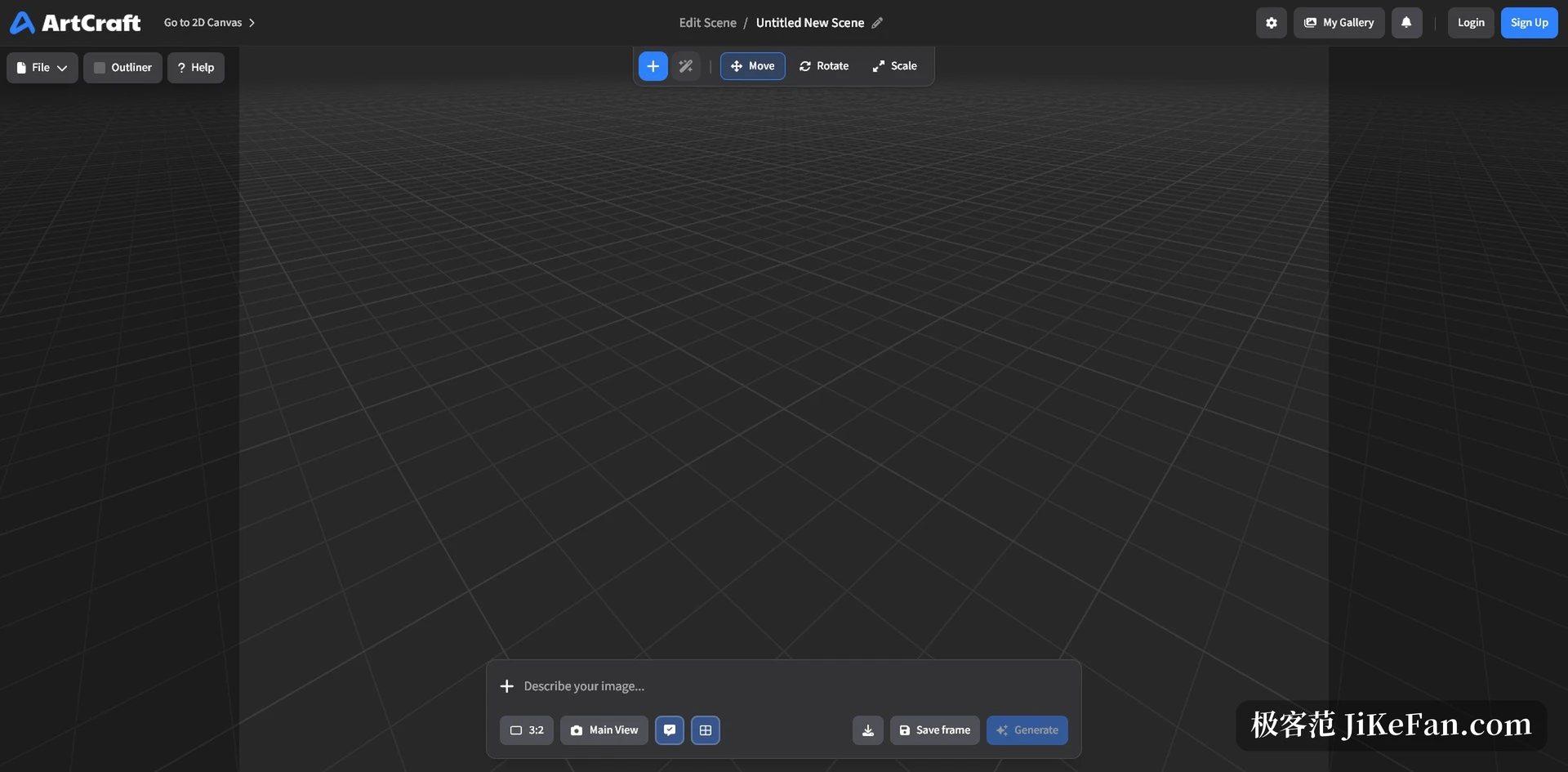 ArtCraft 桌面端三维场景编辑器