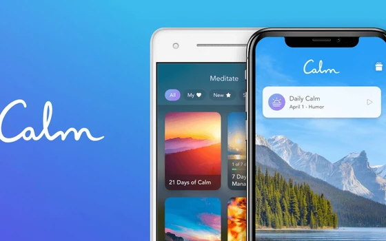 睡眠与冥想应用 Calm：五百多段睡前故事加一分钟呼吸练习