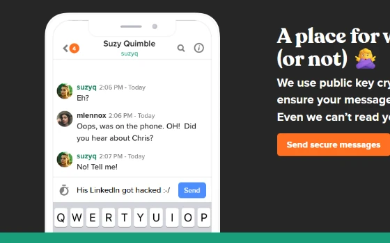 Keybase：以公钥体系为基础的加密聊天工具，6.6.3 版可用
