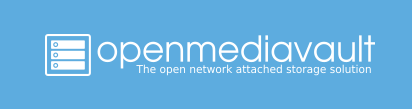 OpenMediaVault dashboard