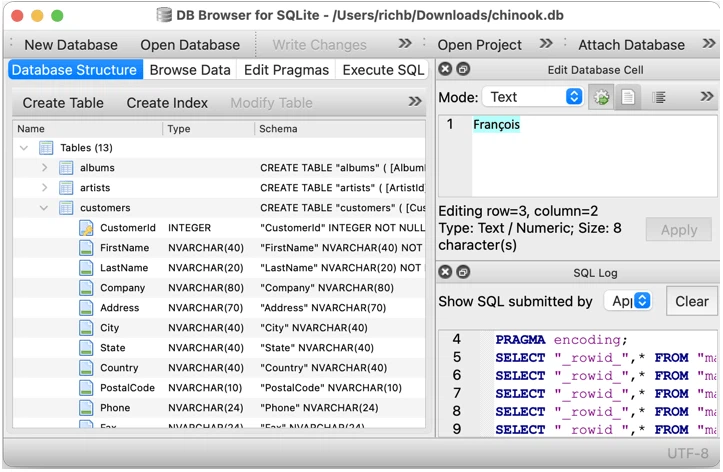 DB Browser for SQLite