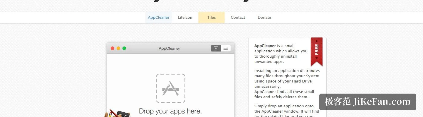The product page: the drop window and the free badge