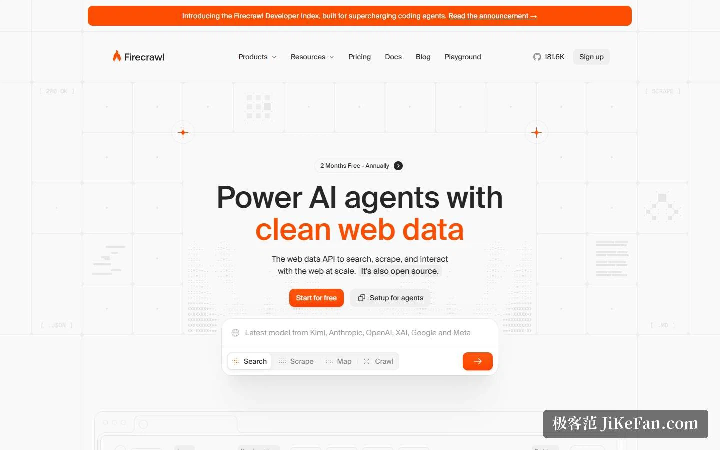 Die Projektseite: Suche, Scraping und Seiteninteraktion