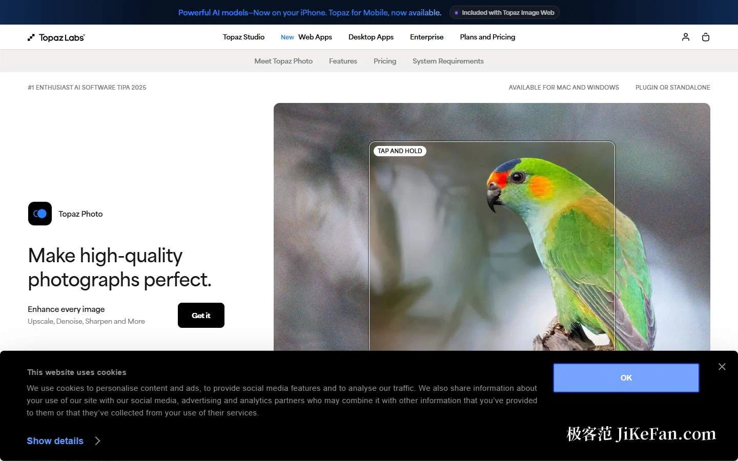 The product page: enhancement tools and local rendering