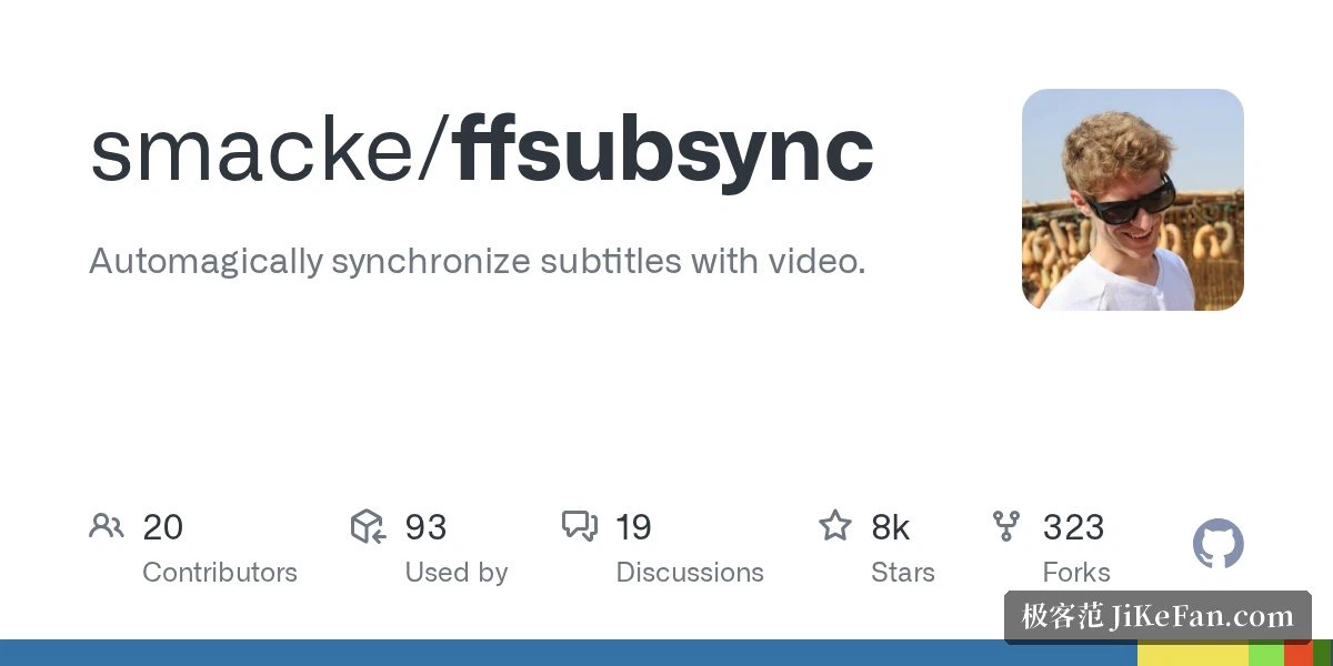 FFsubsync Werkzeug zum Abstimmen von Untertiteln