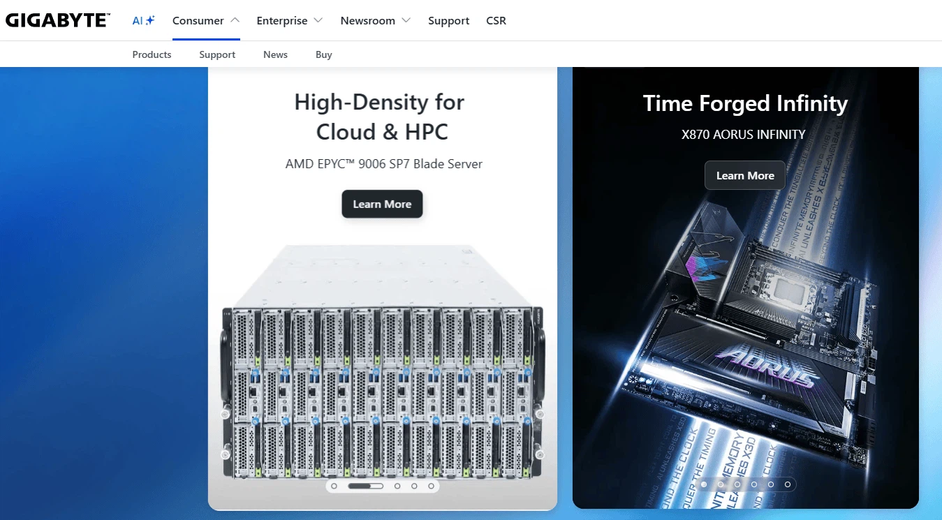 GIGABYTE Control Center