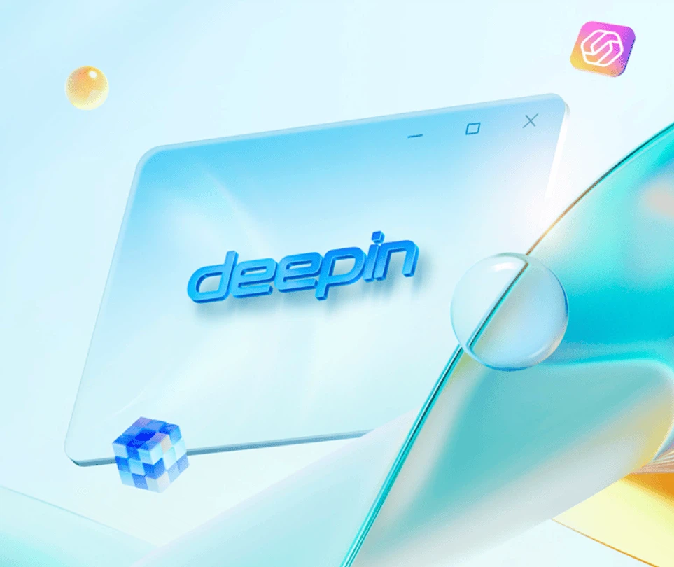 deepin の卓上