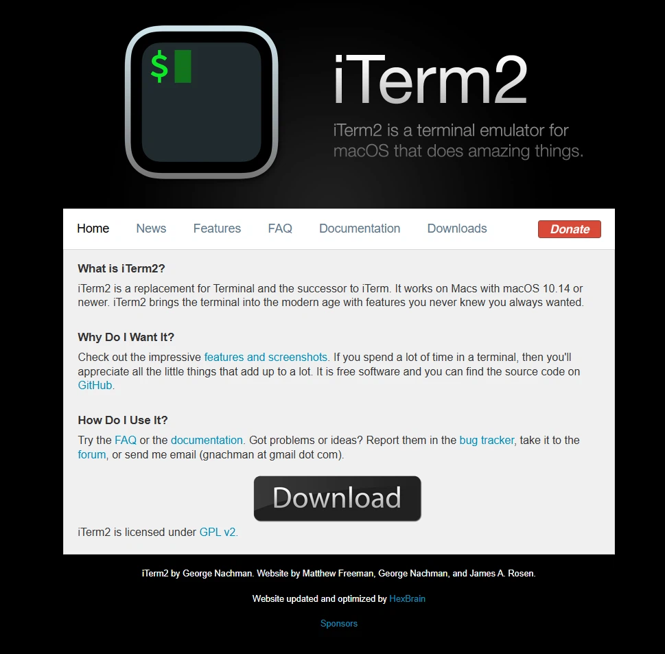 Fenster von iTerm2