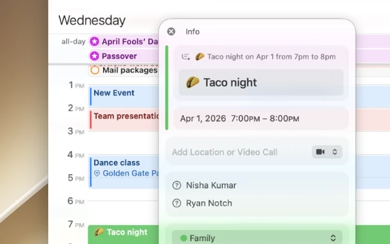 Apple Calendar: der mitgelieferte Terminplaner von macOS