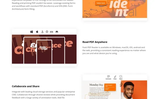 Foxit PDF Reader：覆盖桌面与移动端的免费阅读器