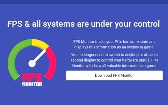 FPS Monitor：把硬件读数铺进游戏画面的状态叠加工具