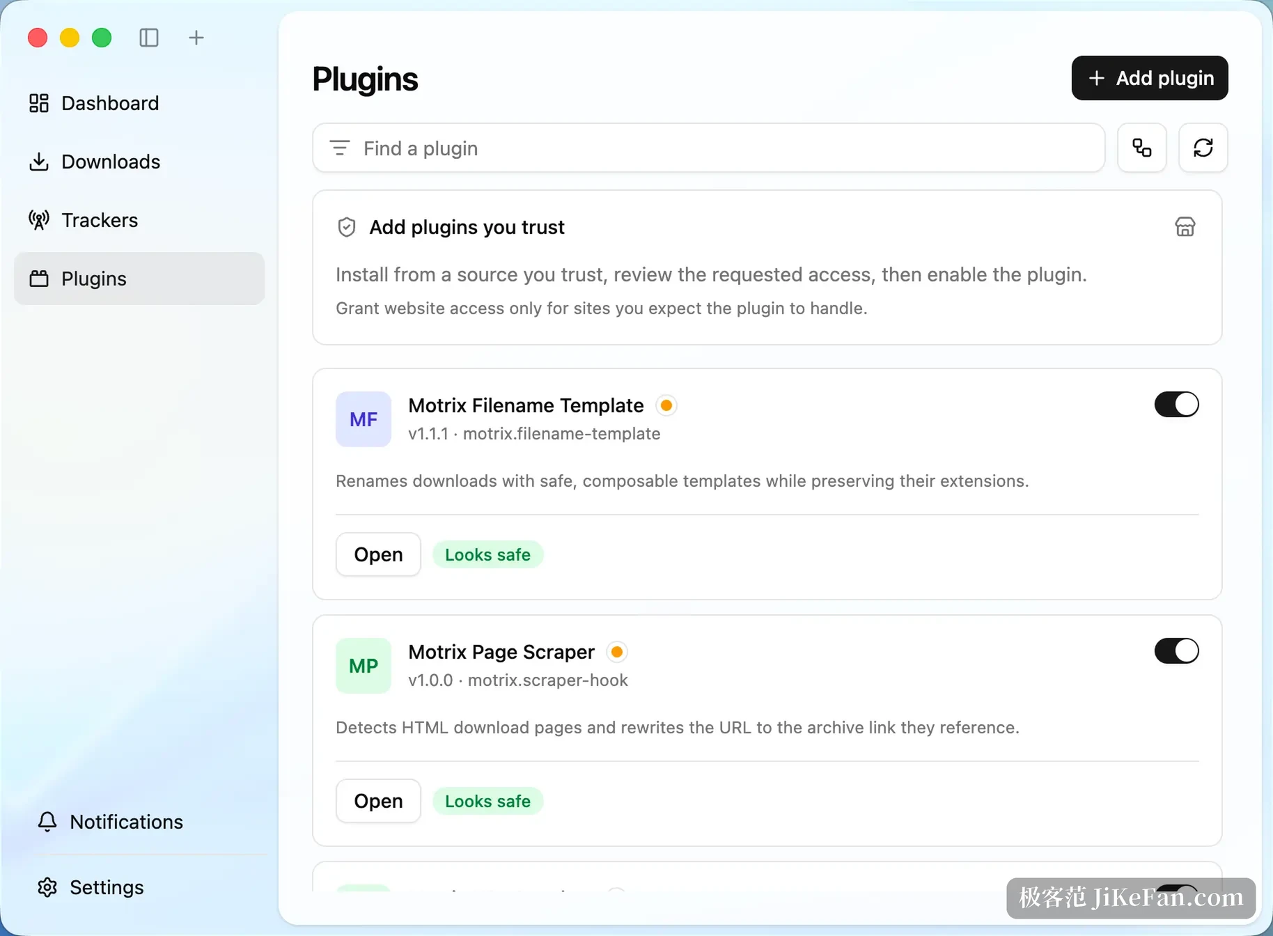 motrix plugin marketplace